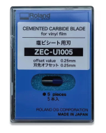 Pack lames Roland ZEC-U1005 (5 pièces) 50° 0.25mm