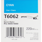EPSON T6062 (C13T606200) - Cyan 220ml