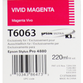 EPSON T6063 (C13T606300) - Vivid Magenta 220ml