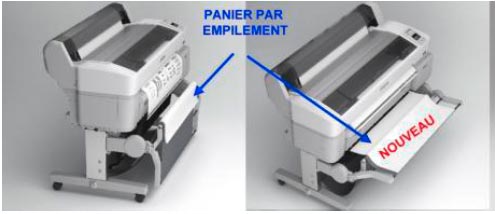 Epson T7200 : Panier par empilement