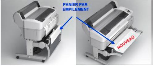 Epson T5200 : Panier par empilement