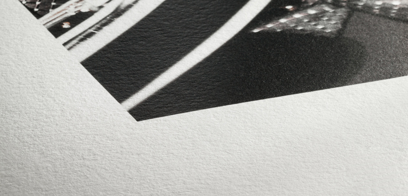 Texture du papier Hahnemuhle Photo Rag Satin