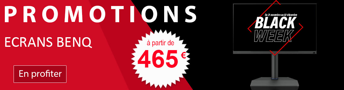 C'est la Black Friday Week sur les écrans BenQ