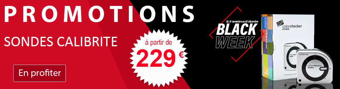 C'est la Black Friday Week sur les outils de Calibration Calibrite