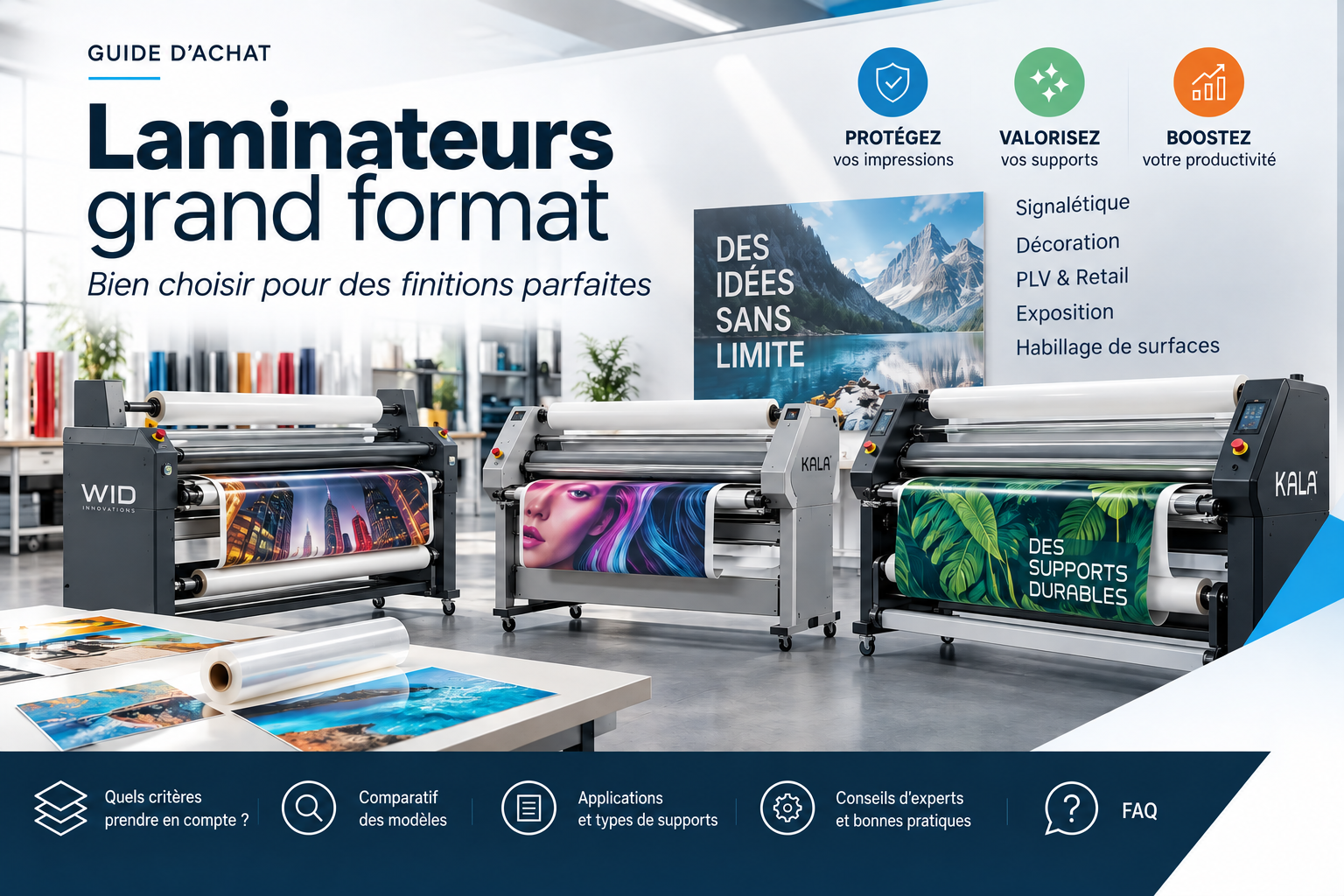 Guide achat Laminateurs Graphic Réseau