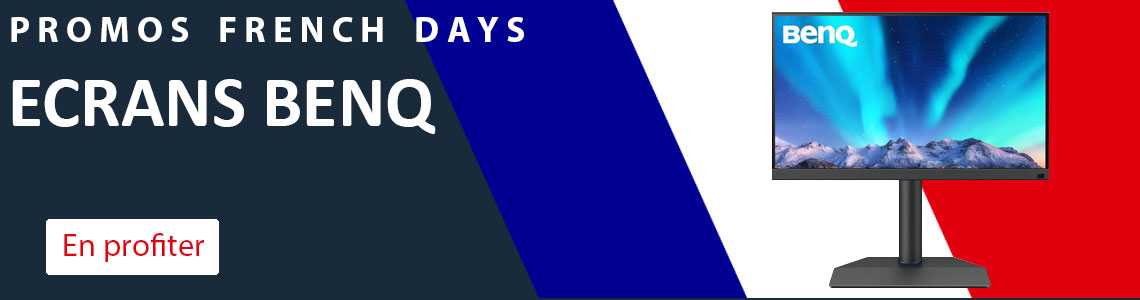 Ce sont les French Days sur les écrans BenQ
