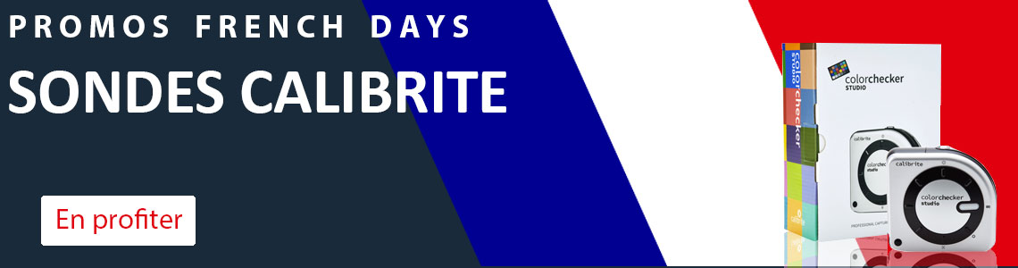Ce sont les French Days sur les outils de Calibration Calibrite