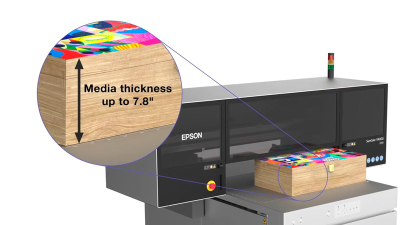 Kit d'encres UV 10 couleurs Epson SureColor SC-V4000