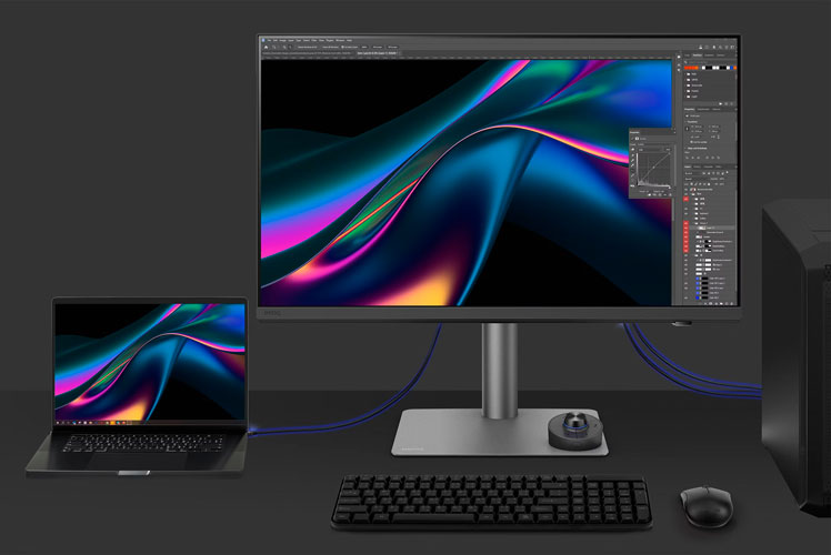 Daisy Chain et KVM du BenQ PD2732U