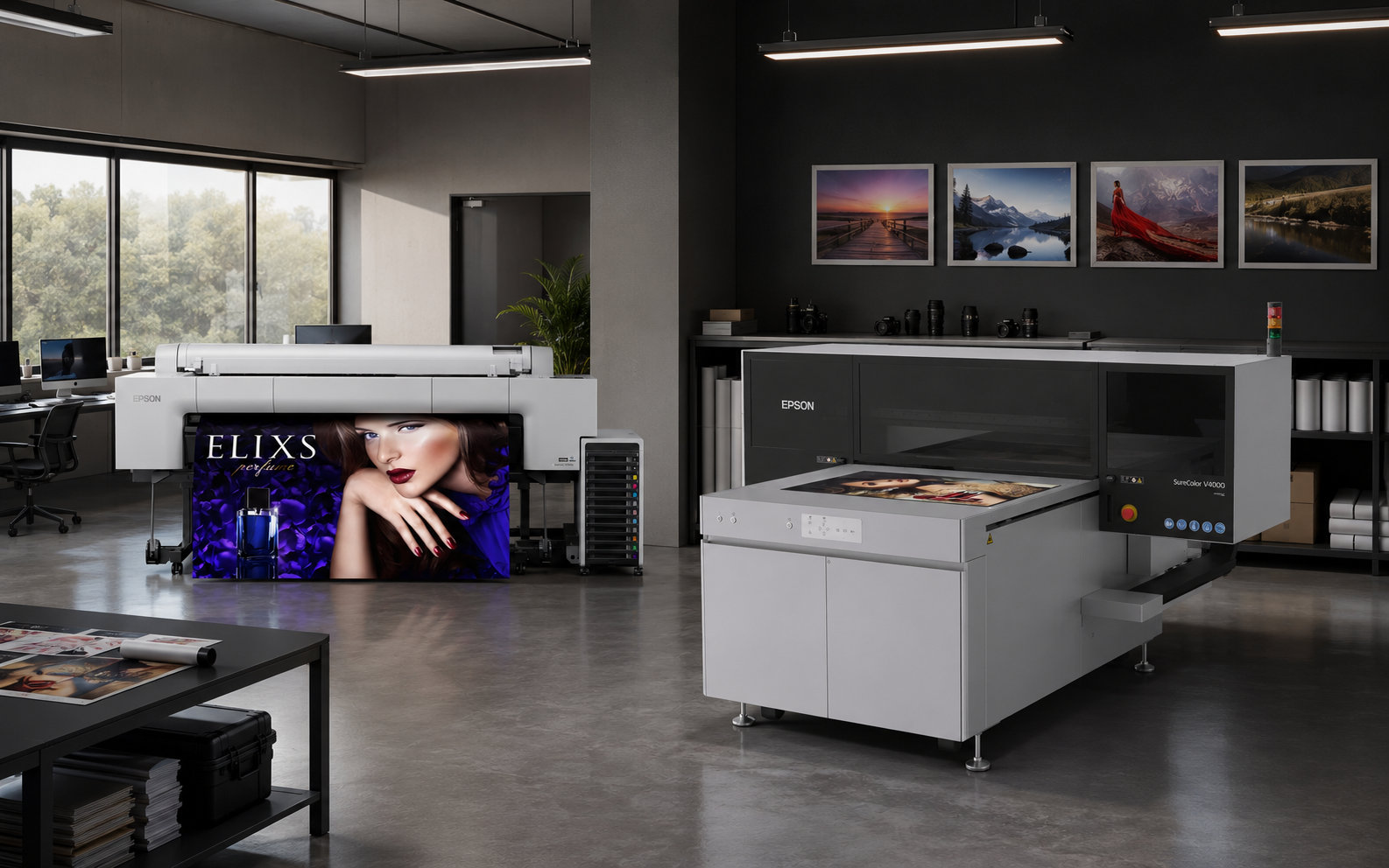 SureColor V4000 impression UV LED