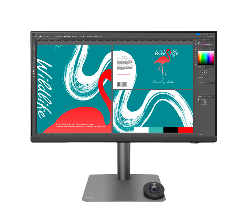 BenQ PD2732U écran 27 pouces 4K Adobe RGB pour photographe